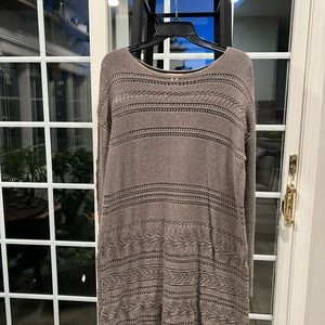 Sundance taupe sweater dress. Size medium. Excellent condition.